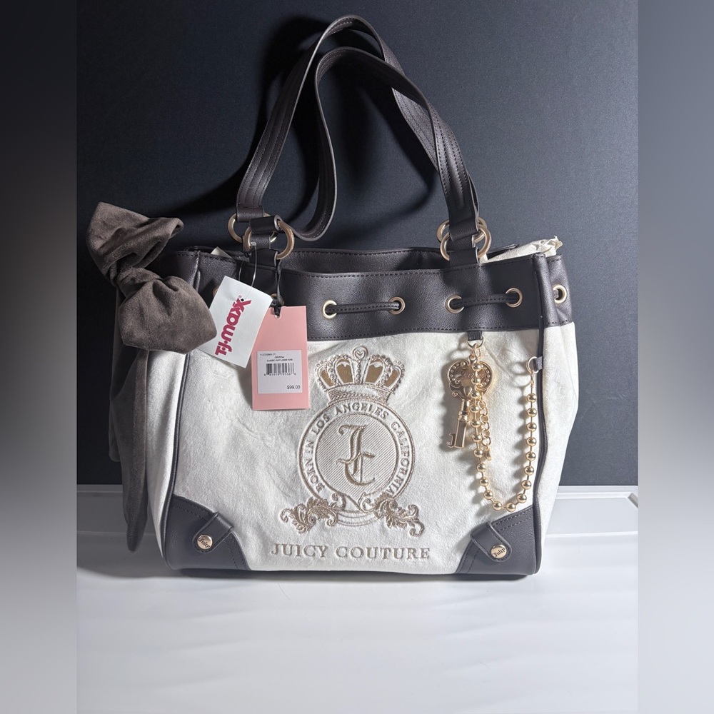 Juicy couture crystal juicy lovers club tote bag